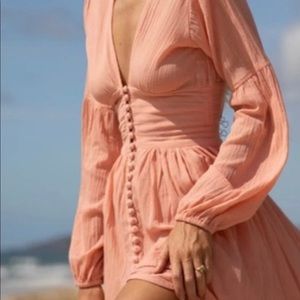 NET Rare Savannah Morrow the Label Oasis Mini Dress